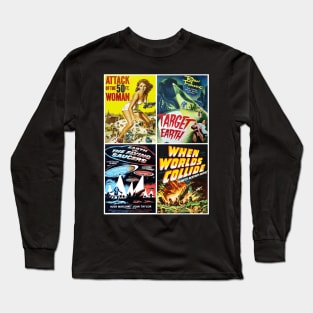 Sci-Fi Movie Poster Collection #13 Long Sleeve T-Shirt